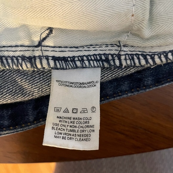 Free People Jean Cutoff Shorts, Sz 27 - Picture 4 of 5